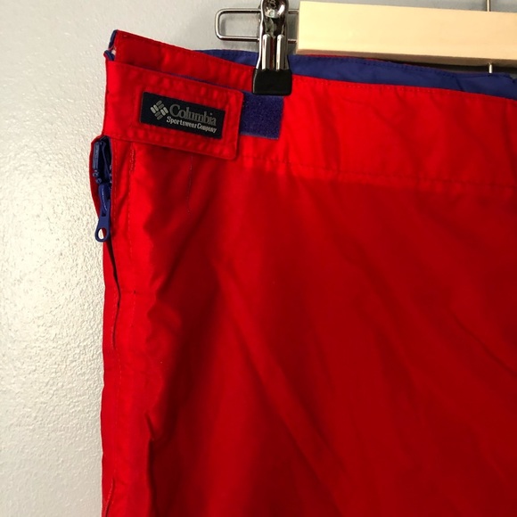 Columbia red ski or water pants L - Picture 5 of 7